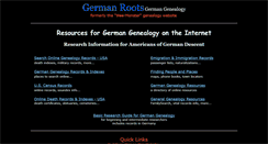 Desktop Screenshot of germanroots.com
